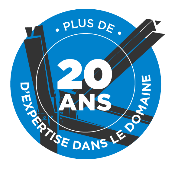 Plus de 20 ans d'expertise dans le domaine